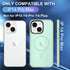 iPhone 14/13 Shockproof With Magnetic Cover Case