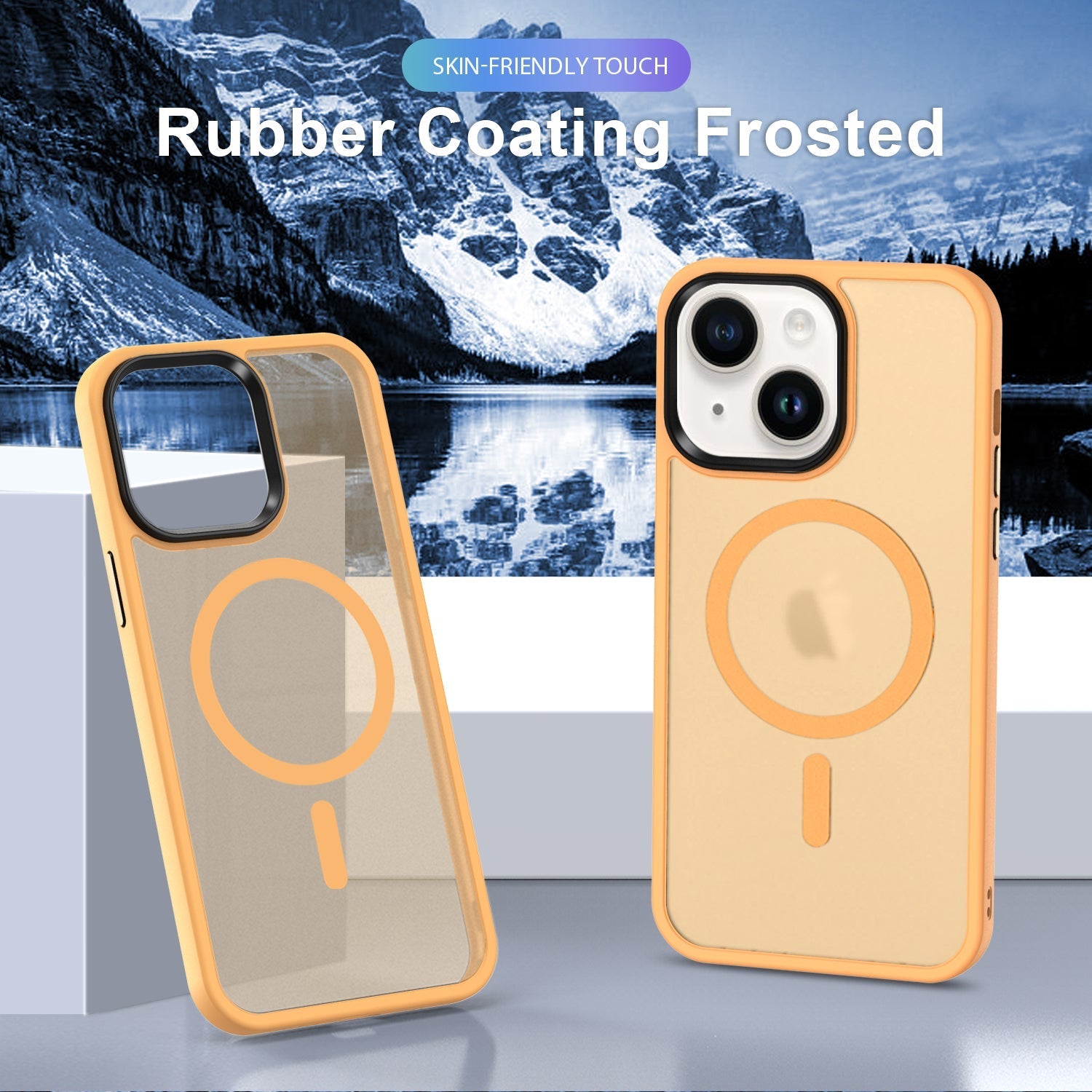 iPhone 14/13 Shockproof With Magnetic Cover Case