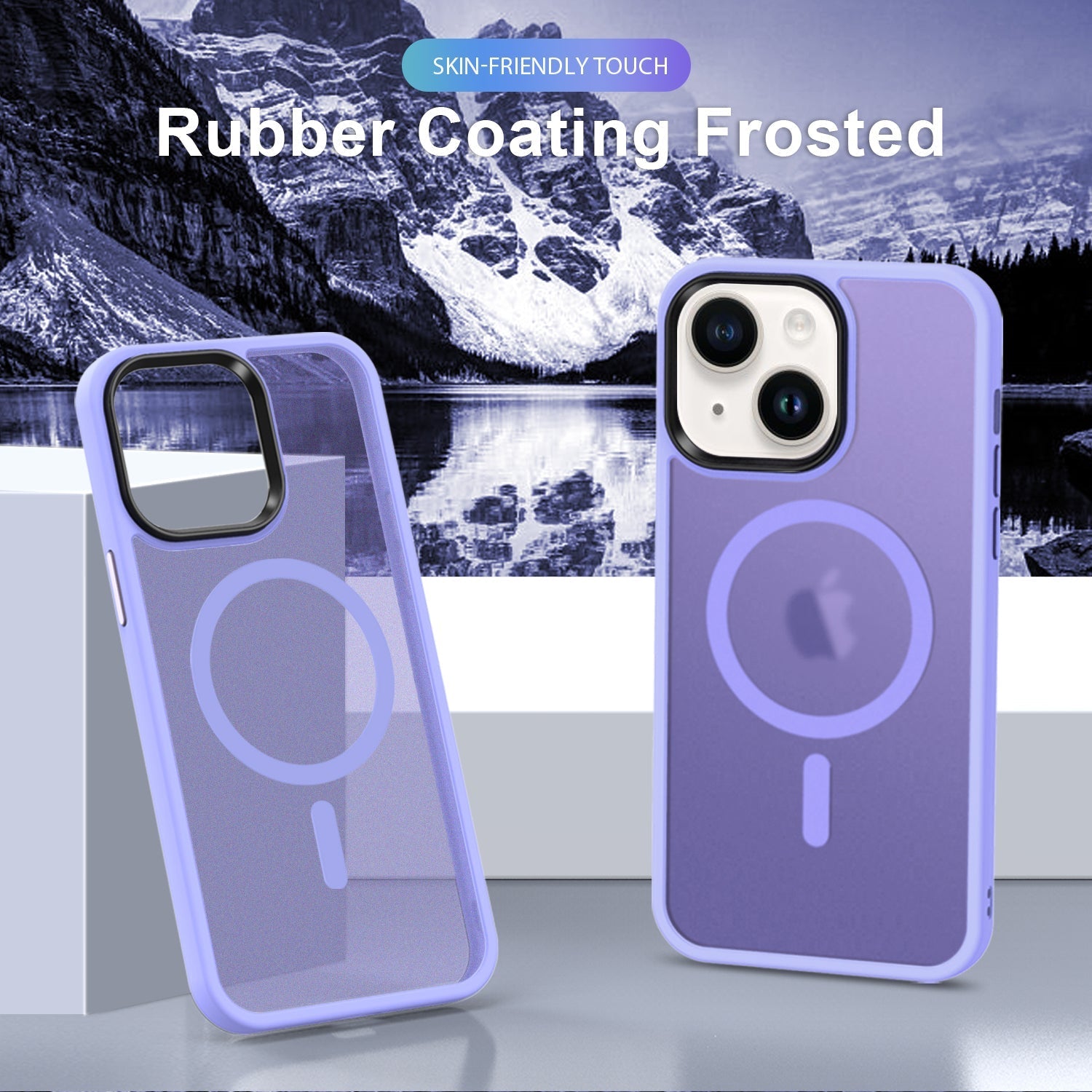 iPhone 14/13 Shockproof With Magnetic Cover Case