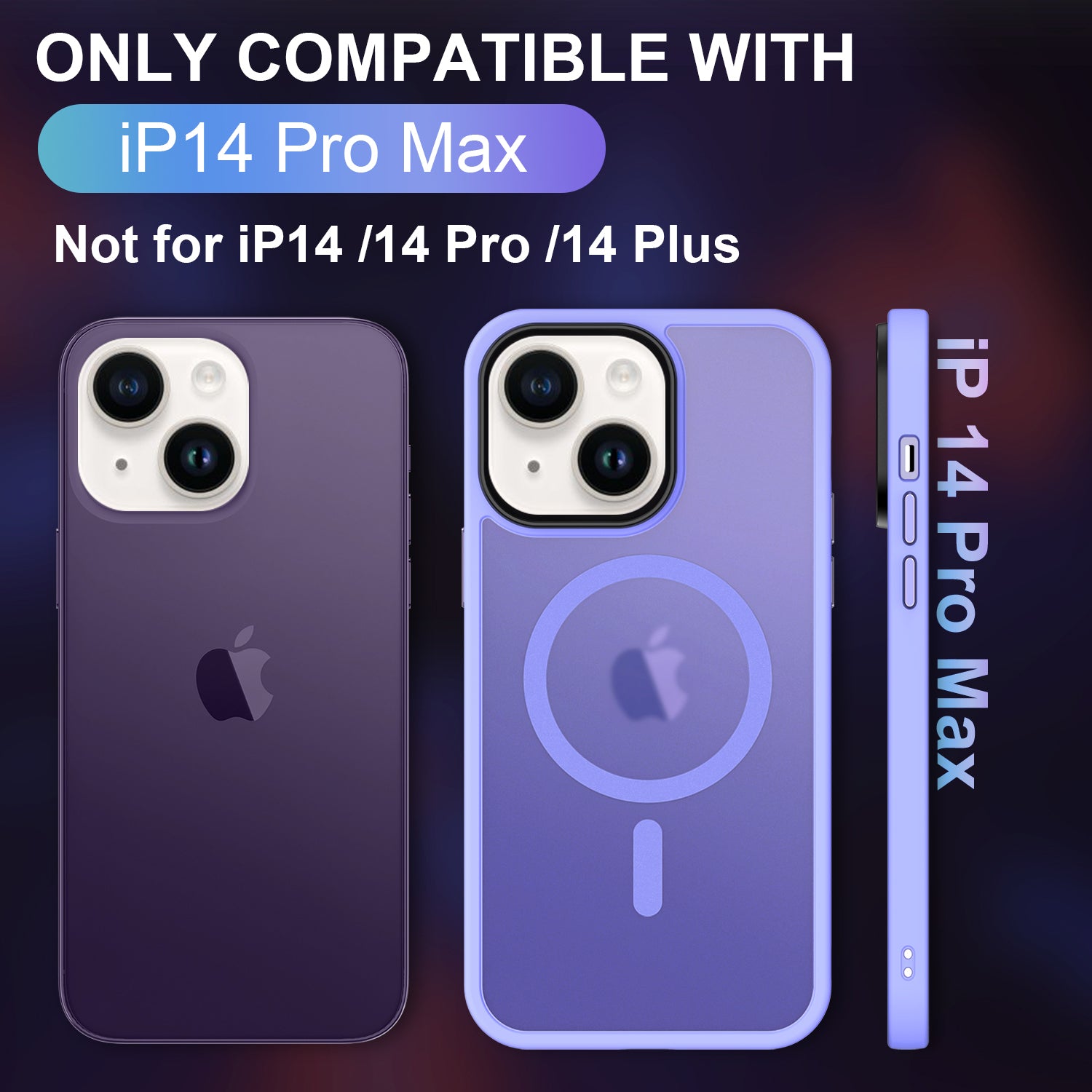 iPhone 14/13 Shockproof With Magnetic Cover Case