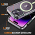 iPhone 15 Plus Magnetic Transparency Case