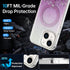 iPhone 15 Plus Luxury Sparkly Cover for , Clear Shockproof Silicone Bumper Case