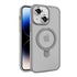 iPhone 15 Plus Magsafe with Stand Translucent Back Slim Protective Phone Case Comes with Same Color Lens Film