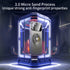 iPhone 15 With Gyro Pressure Holder Shockproof Slim Magnetic Attraction Shockproof Phone Cover Case