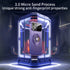 iPhone 15 With Gyro Pressure Holder Shockproof Slim Magnetic Attraction Shockproof Phone Cover Case