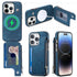iPhone 15 Pro Max Magsafe Wireless Zippered Leather Case