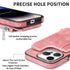 iPhone 15 Pro Max Magsafe Wireless Zippered Leather Case