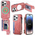 iPhone 15 Pro Max Magsafe Wireless Zippered Leather Case