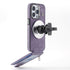 iPhone 15 Pro Max Magsafe Wireless Zippered Leather Case
