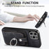 iPhone 15 Pro Max Solid Vintage Hardware Ring Leather Case