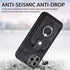 iPhone 15 Pro Max Solid Vintage Hardware Ring Leather Case
