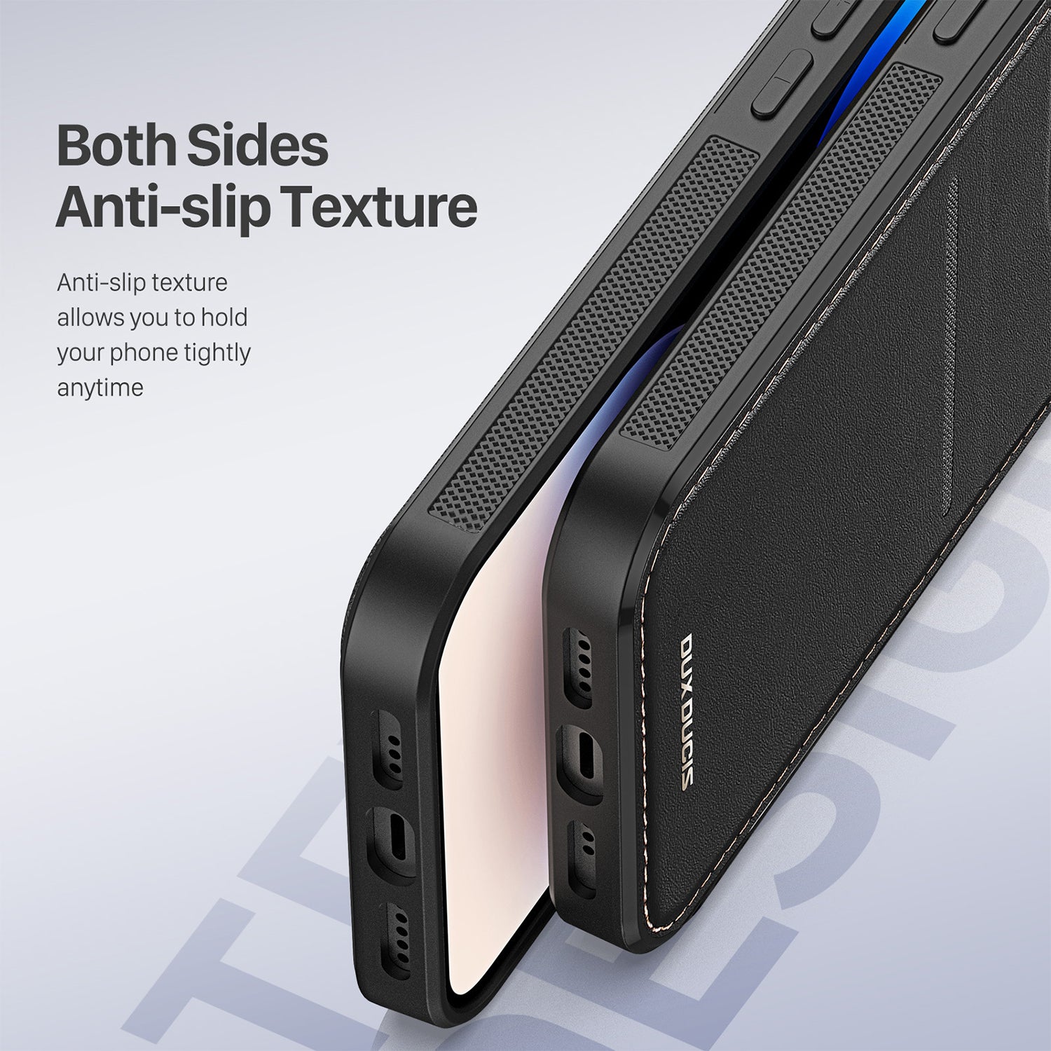 iPhone 15 Pro Max MagSafe Magnetic Insert Card Case-Black