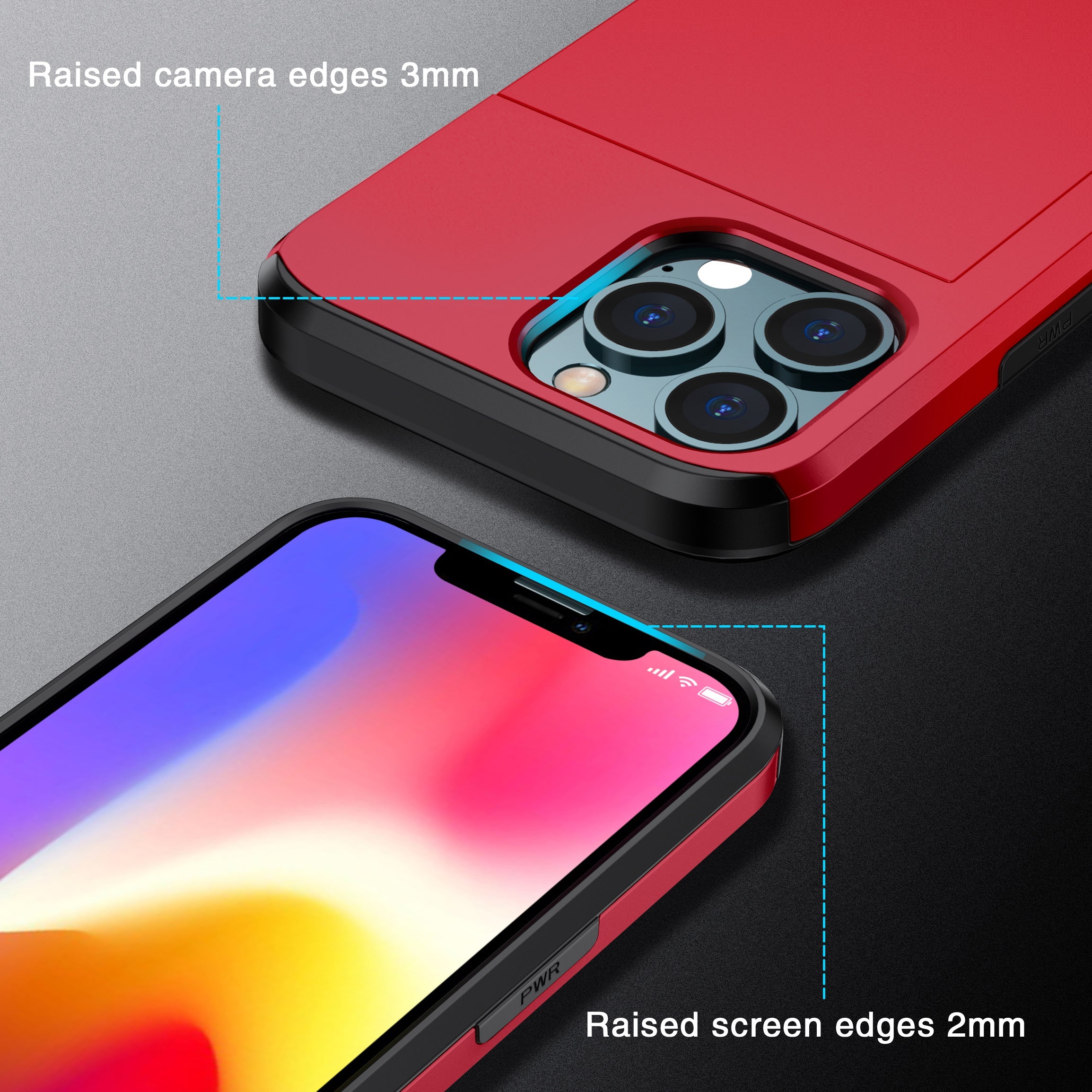 iPhone 15 Pro Card Insertion and Sliding Type Case