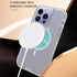 iPhone 13 Pro Max/12 Pro Max Magnetic Attraction Transparent Full Protection Heavy Phone Case