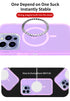 iPhone 14 Pro/13 Pro Magnetic Attraction Transparent Full Protection Heavy Phone Case