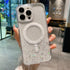 iPhone 15 Pro Luxury Sparkly Cover for , Clear Shockproof Silicone Bumper Case