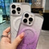iPhone 15 Pro Luxury Sparkly Cover for , Clear Shockproof Silicone Bumper Case