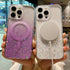 iPhone 15 Pro Luxury Sparkly Cover for , Clear Shockproof Silicone Bumper Case