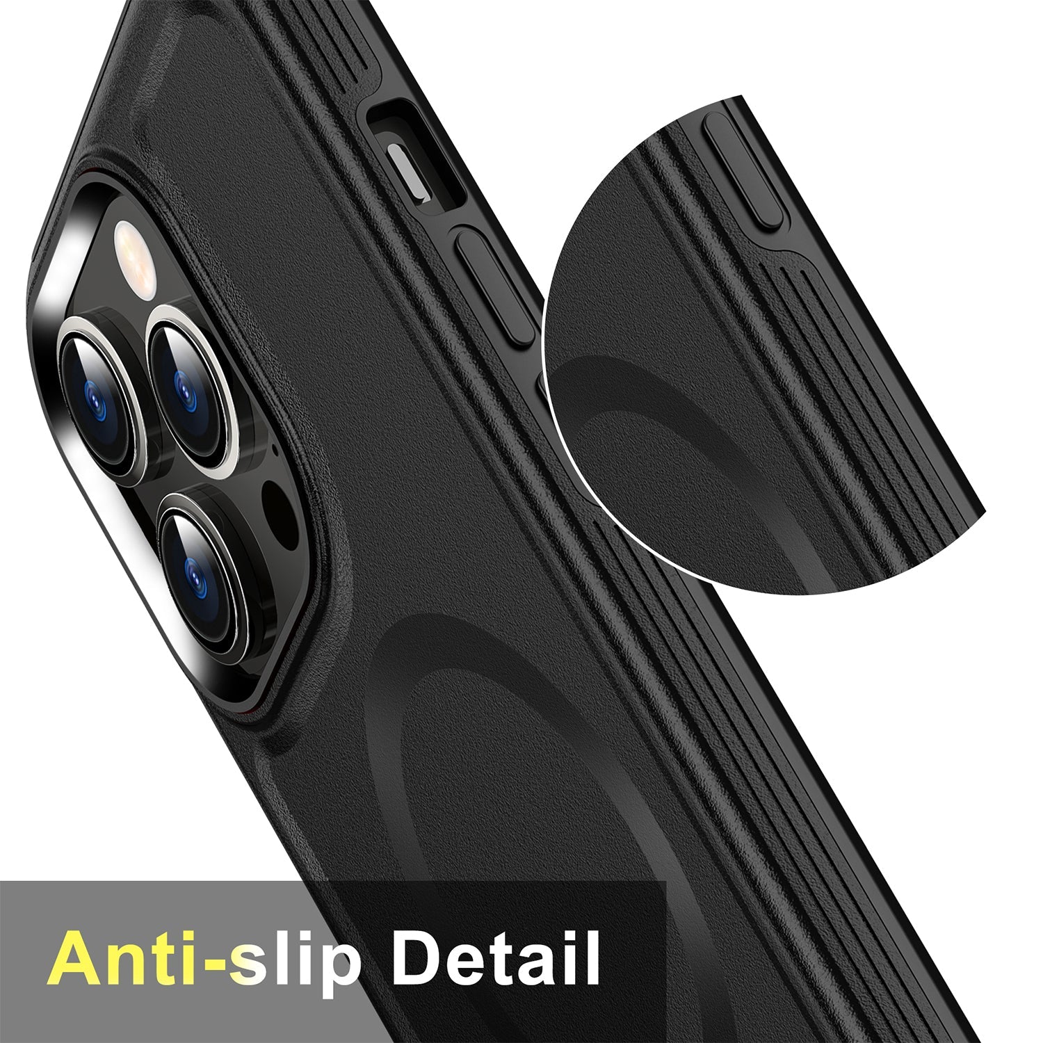 iPhone 13 Pro Magnetic Attraction Heavy Duty Military Bumper Case