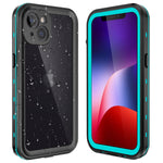 Apple iPhone 14/13 (6.1") 360 Full Protective Waterproof Case with Built-in Screen Fingerprint Protector