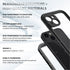 Apple iPhone 14/13 (6.1") 360 Full Protective Waterproof Case with Built-in Screen Fingerprint Protector
