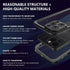 Apple iPhone 13 Pro (6.1") 360 Full Protective Waterproof Case with Built-in Screen Fingerprint Protector