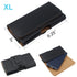 Universal Holster Pouch Case with Waist Holster Belt Loop and Clip (Extra Large)