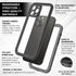Apple iPhone 13 Pro Max (6.7") 360 Full Protective Waterproof Case with Built-in Screen Fingerprint Protector