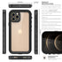Apple iPhone 12 Pro Max (6.7") 360 Full Protective Waterproof Case with Built-in Screen Fingerprint Protector