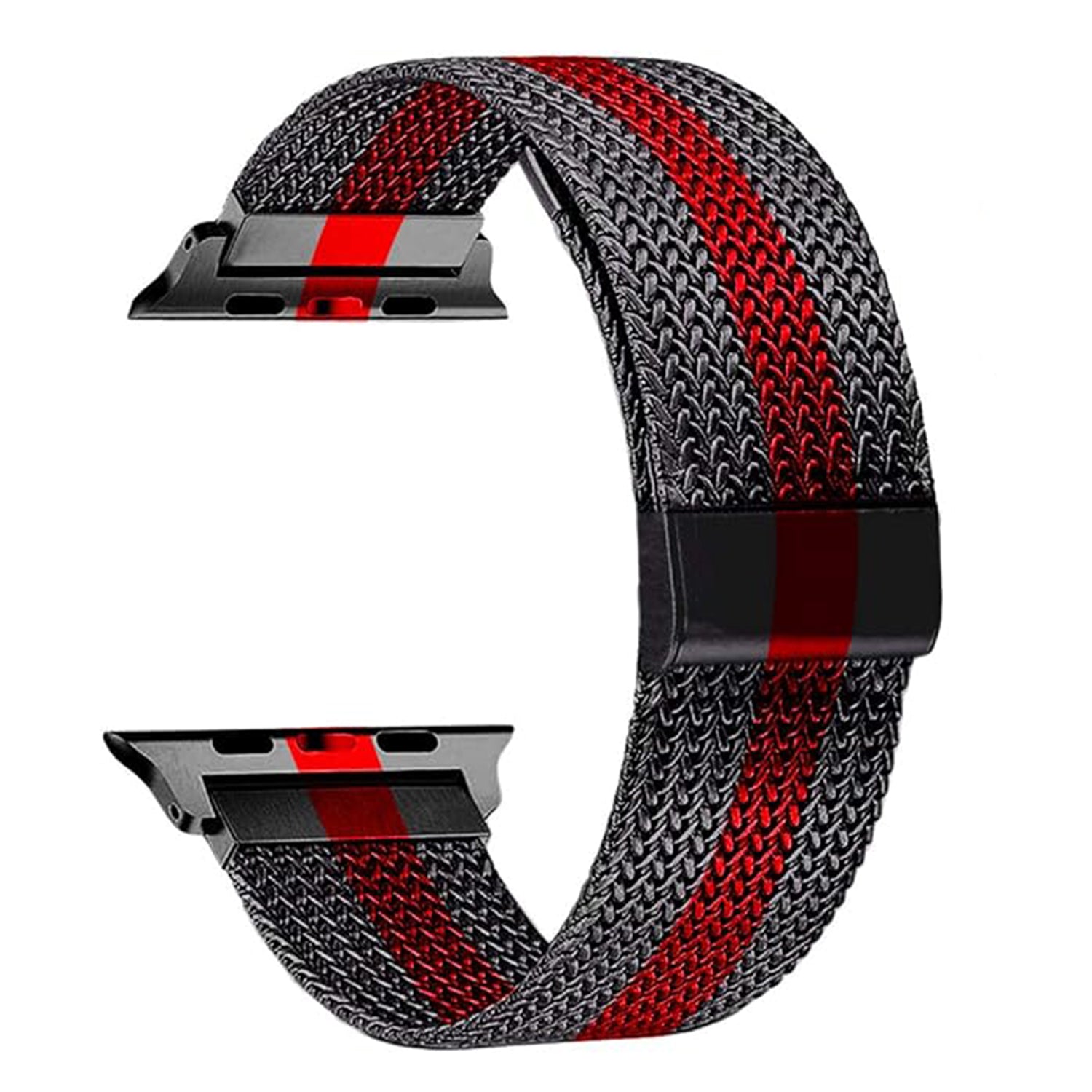 38mm Stainless Steel Wristband  for i-Watch Series 4/3/2/1  Milanese Loop with Strong Magnetic Closure Strap