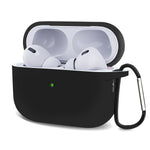 AirPods Pro (2) Case Cover with Carabiner Silicone Compatible with Apple AirPods Pro 2022