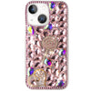 iPhone 13 Max 3D diamond luxury bling bling TPU case-Pink*Lollipop