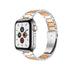Solid Stainless Steel Metal Replacement Watchband with two-color strap Compatible with iWatch 7/SE /6/ 5/ 4 /3/ 2/1(38mm/40mm,41mm)