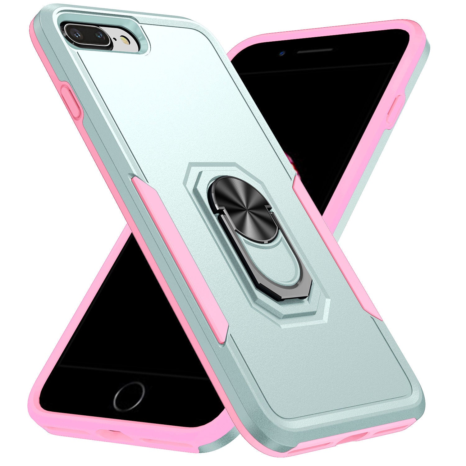 iPhone 6/7/8 Plus Kickstand fully protected heavy-duty shockproof case
