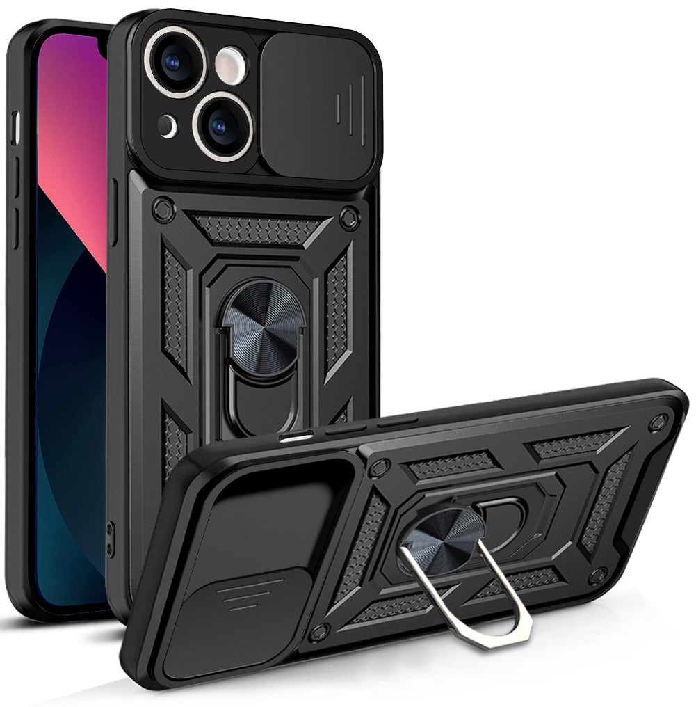 iPhone 13 Sliding window with kickstand Phone Case