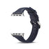 38/40/41mm Apple Watch series 7/6/5/4/3/2/1 Cowhide Belt Lady Blue Replacement Belt