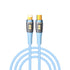 Lightning to Type-C Transparent Charging &Sync Data Cable