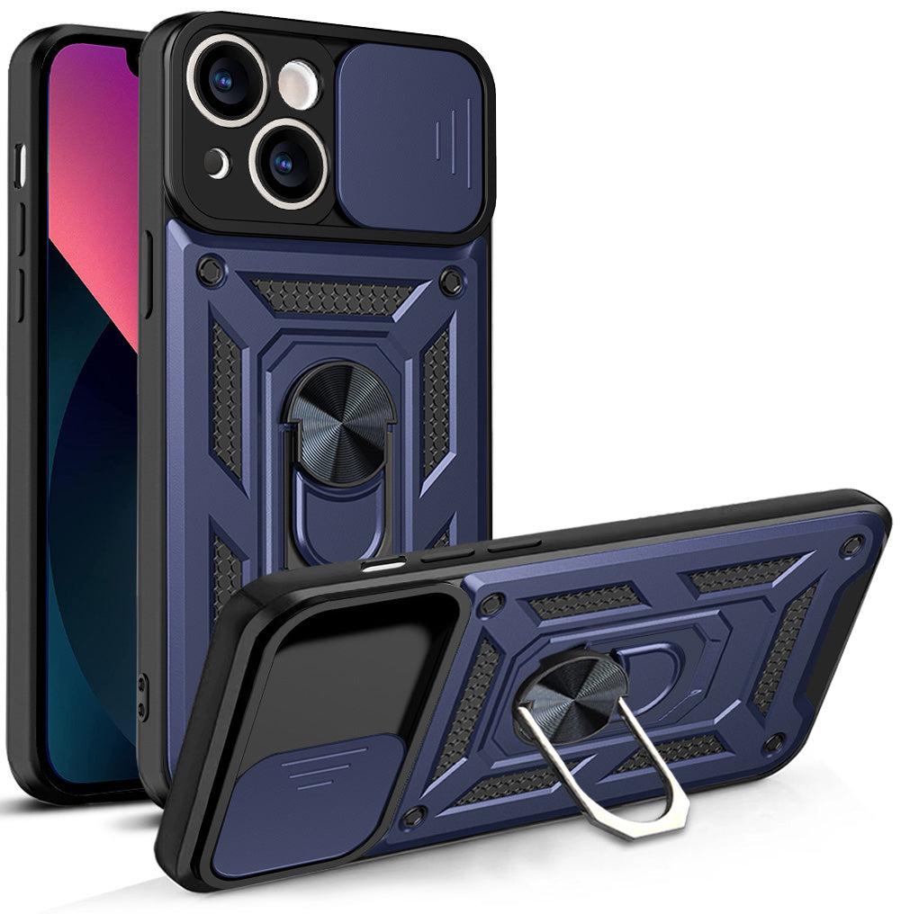 iPhone 13 Sliding window with kickstand Phone Case