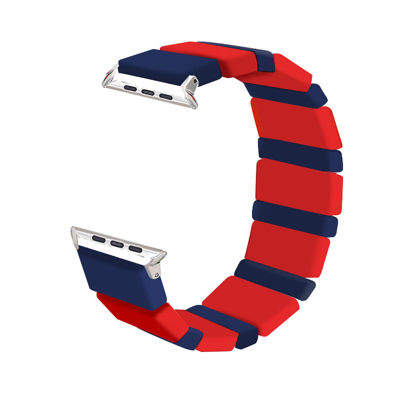 38/40/41mmColor soft silicone strap, suitable for Apple Watch series SE /7/6/ 5/ 4