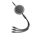 3 in 1(Lightning/Android/Type-C)66W ultra high speed charging telescopic cable