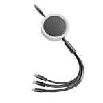3 in 1(Lightning/Android/Type-C)66W ultra high speed charging telescopic cable