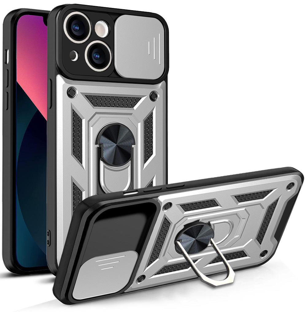 iPhone 13 Sliding window with kickstand Phone Case