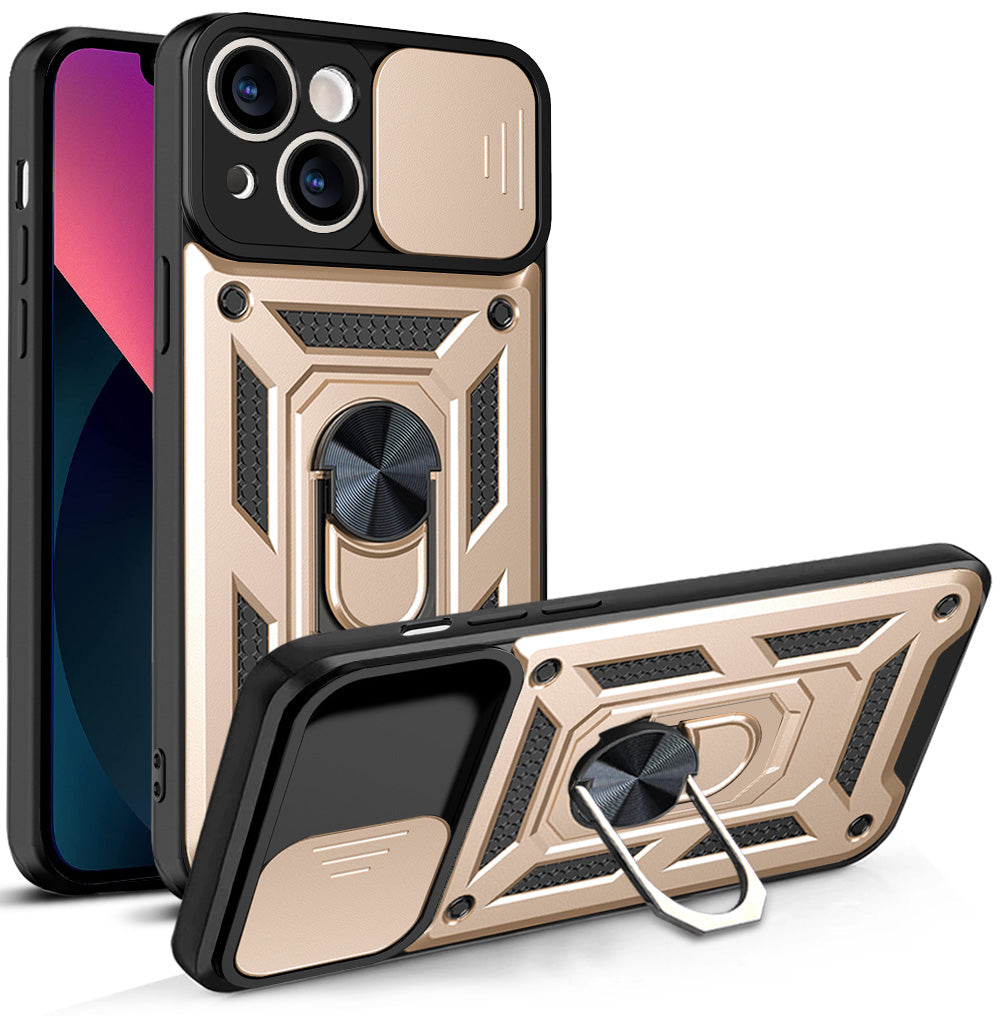 iPhone 13 Sliding window with kickstand Phone Case