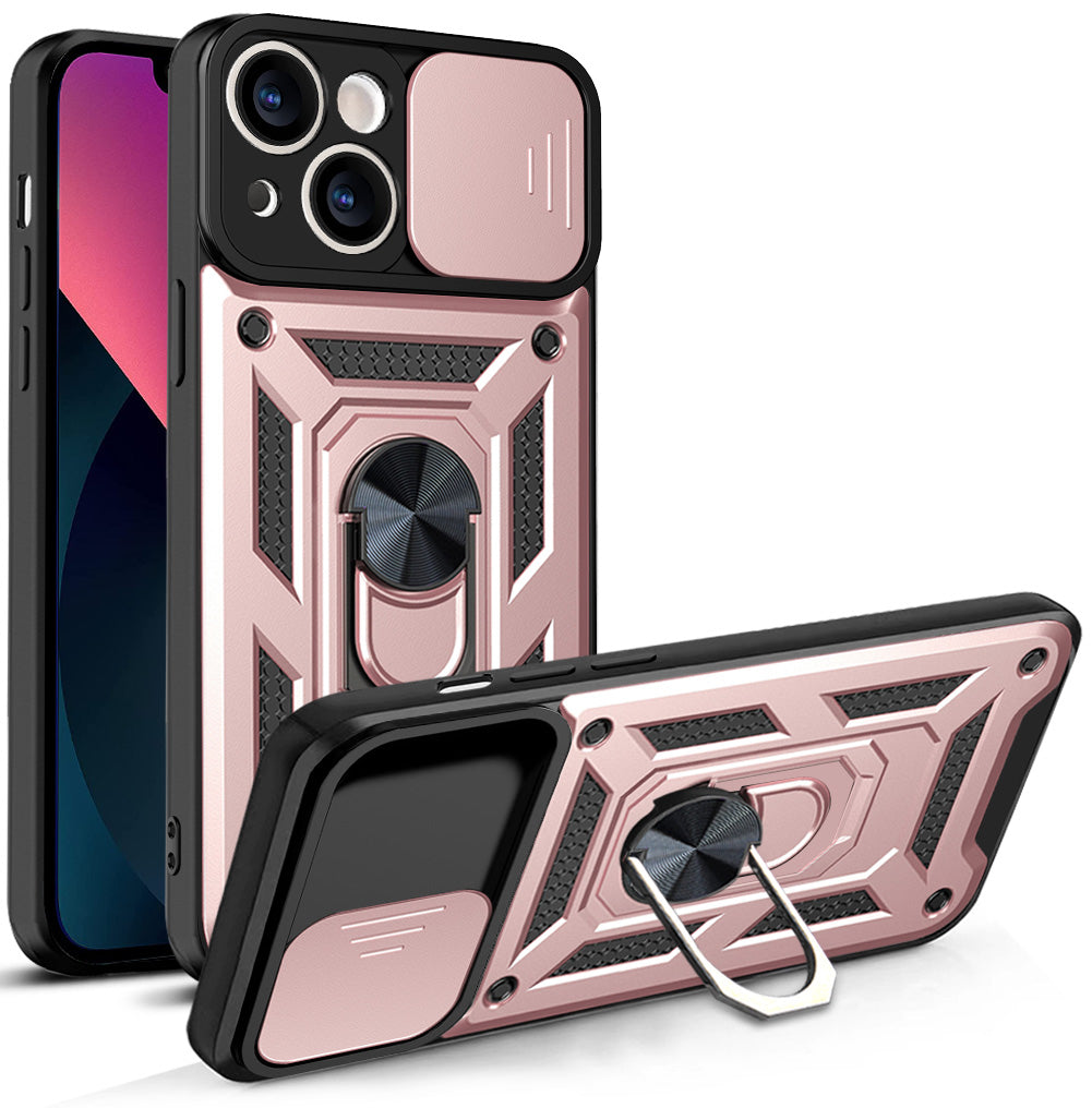 iPhone 13 Sliding window with kickstand Phone Case