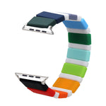 38/40/41mmColor soft silicone strap, suitable for Apple Watch series SE /7/6/ 5/ 4