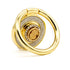 Diamond inlaid 360 ° rotating mobile phone metal ring buckle / kickstand