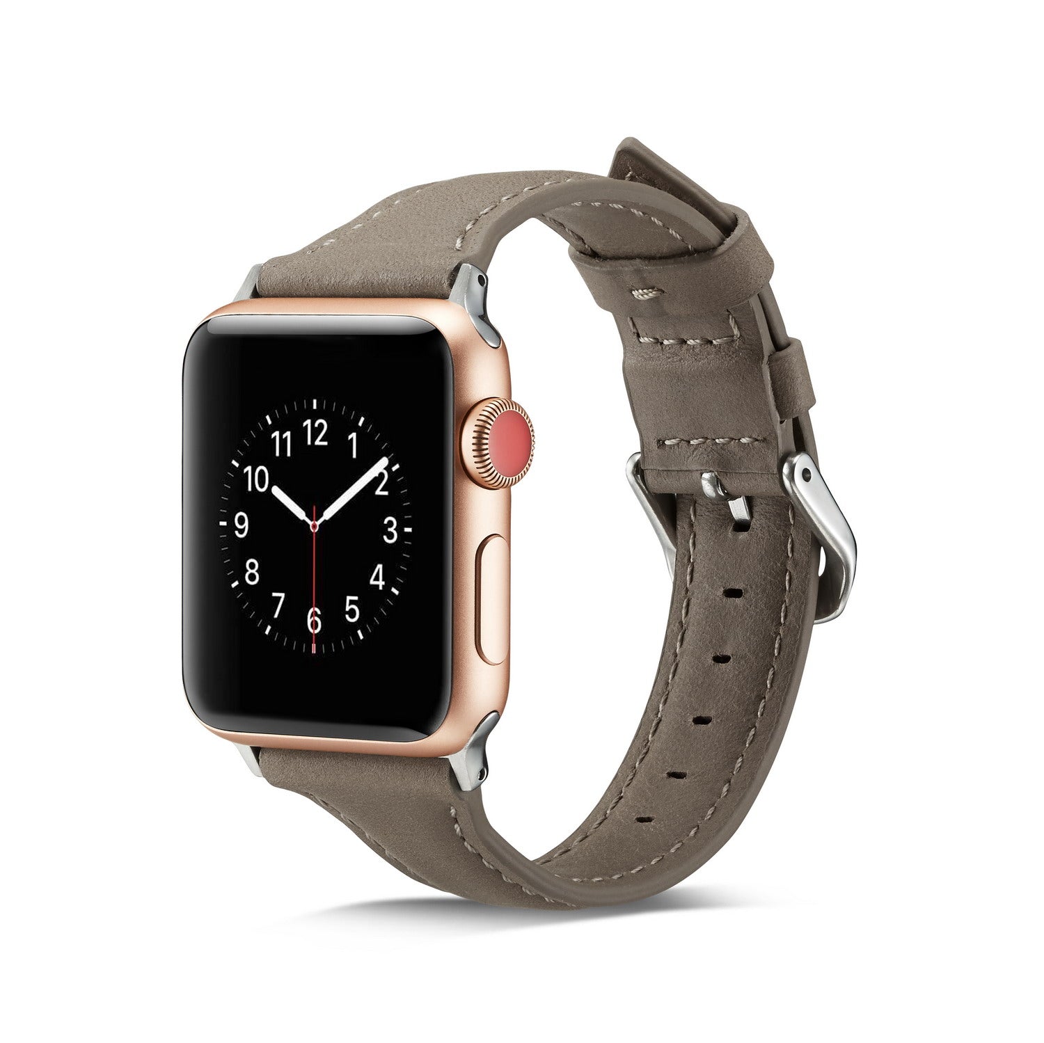 38/40/41mm Apple Watch series 7/6/5/4/3/2/1 Cowhide Belt Lady Blue Replacement Belt