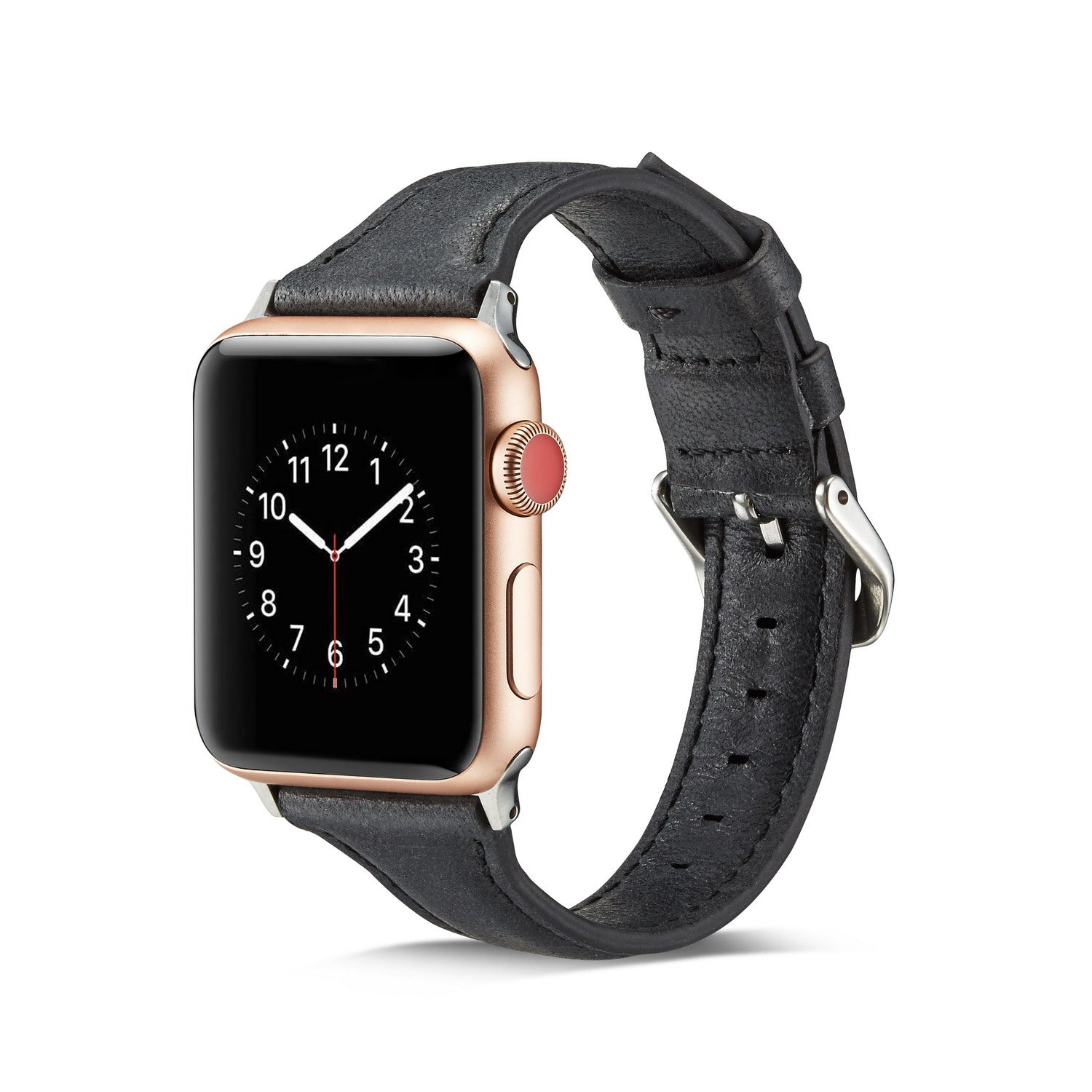 42/44/45mm Apple Watch series 7/6/5/4/3/2/1 Cowhide Belt Lady Blue Replacement Belt