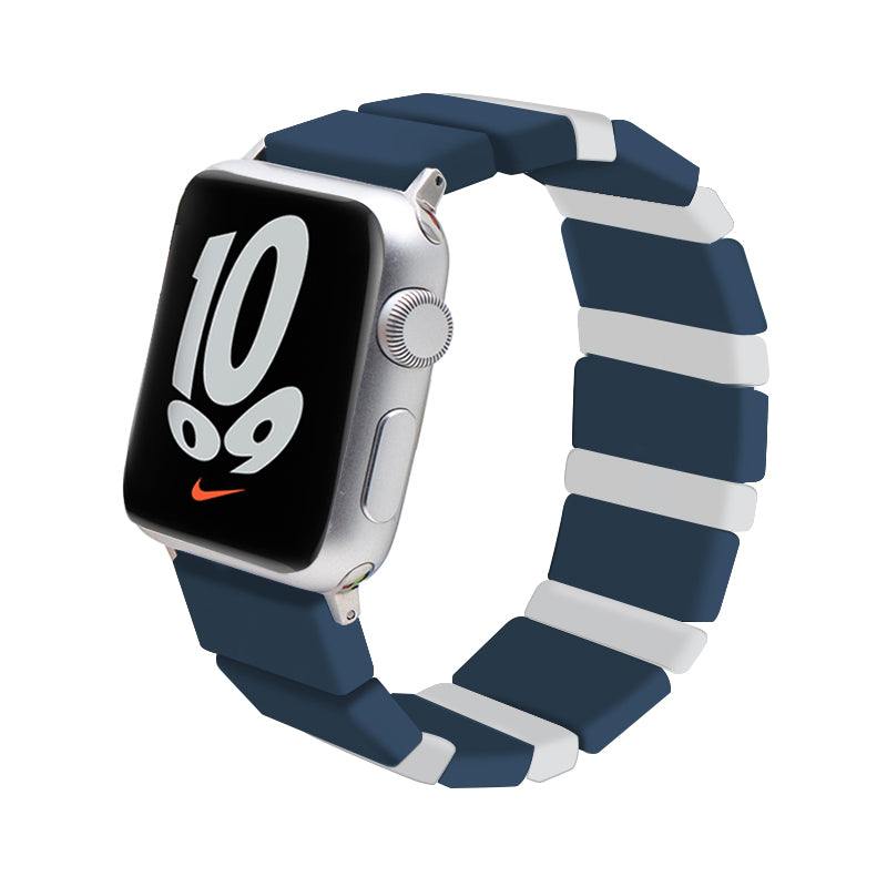 38/40/41mmColor soft silicone strap, suitable for Apple Watch series SE /7/6/ 5/ 4
