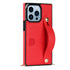 Fashion Leather Case with 1 Credit Card Slots for iPhone 13 Pro(6.1")